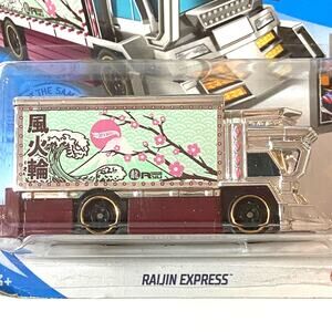 Hot Wheels Raijin Express 7/10 Diecast Truck 102/250 HW Metro 2020 Silver